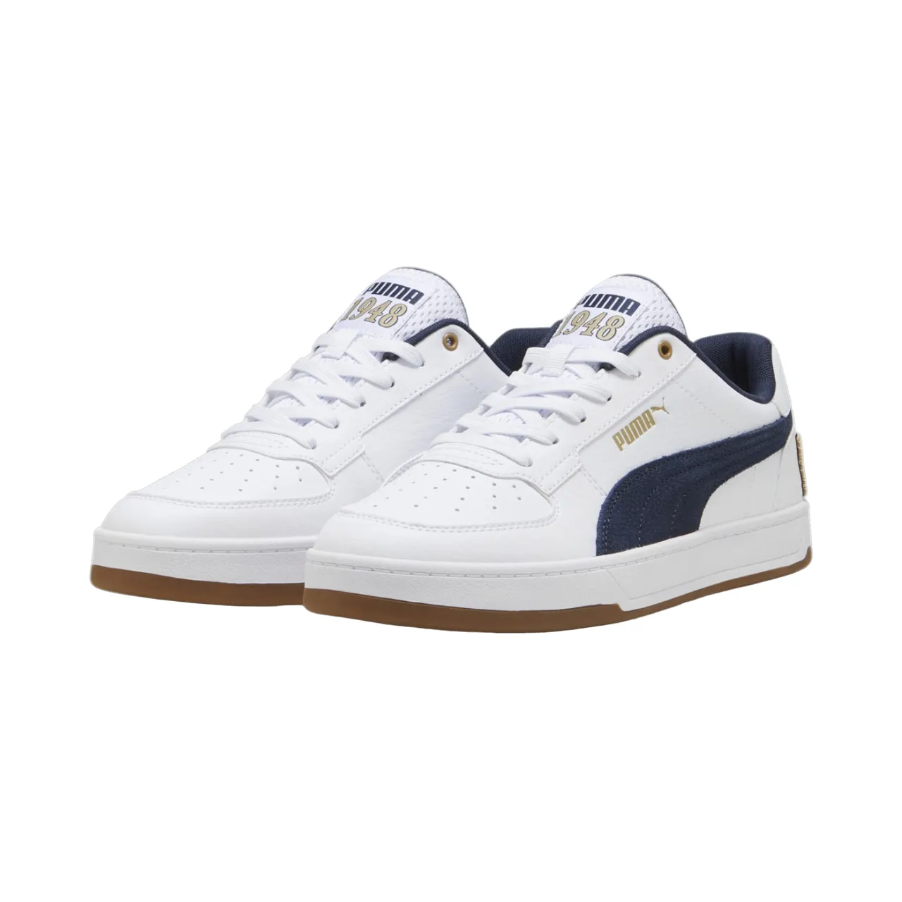 Puma scarpa sneakers da uomo Caven 2.0 Retro Club 395082-01 bianco-blu