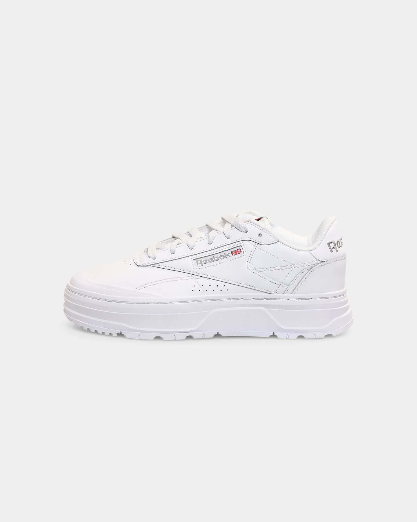 Reebok Women's Club C Double Geo White/White/Chalk