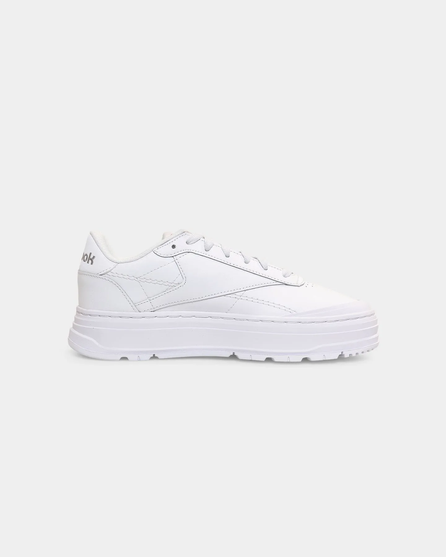 Reebok Women's Club C Double Geo White/White/Chalk