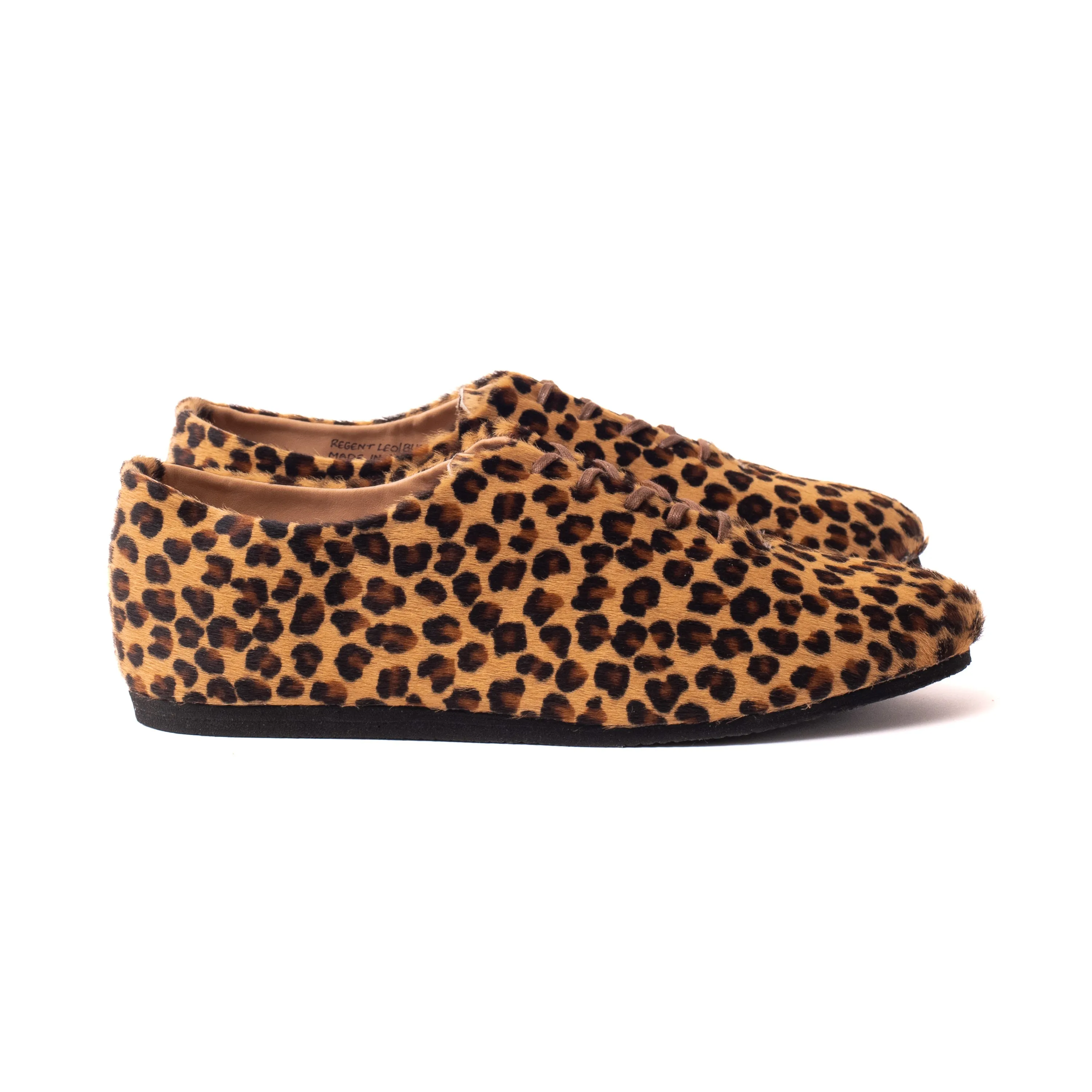 Regent Wholecut Shoe - Leopard Hair On