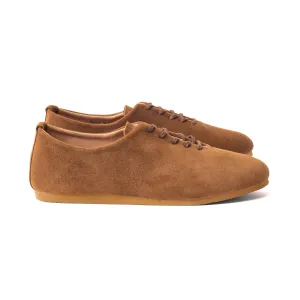 Regent Wholecut Shoe - Snuff Janus Calf Suede