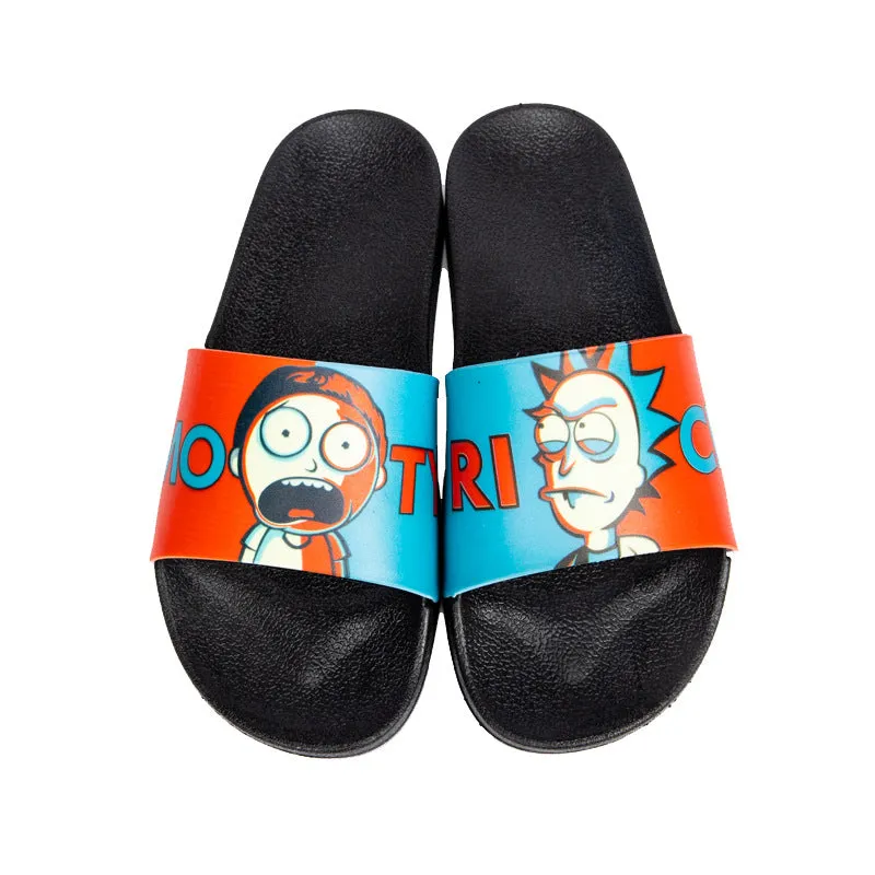 Rick and Morty Shoes Anime Slippers Rick Morty out Casual Fashionable