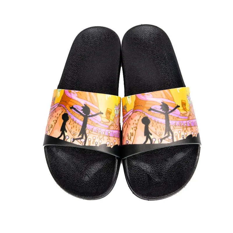 Rick and Morty Shoes Anime Slippers Rick Morty out Casual Fashionable