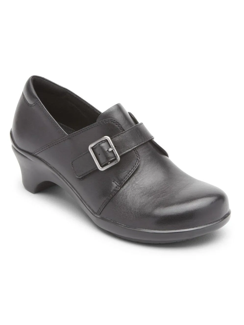 Rockport Aravon Womens Stridarc Monk Slip-On Black CI2147