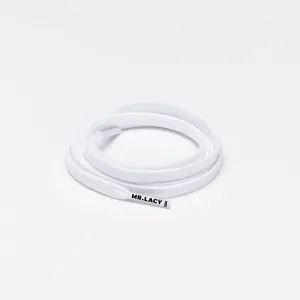 Runnies Flat Shoelaces · White