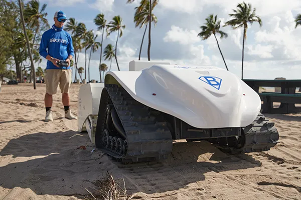 Searial Cleaners BeBot - Beach Cleaning Robot