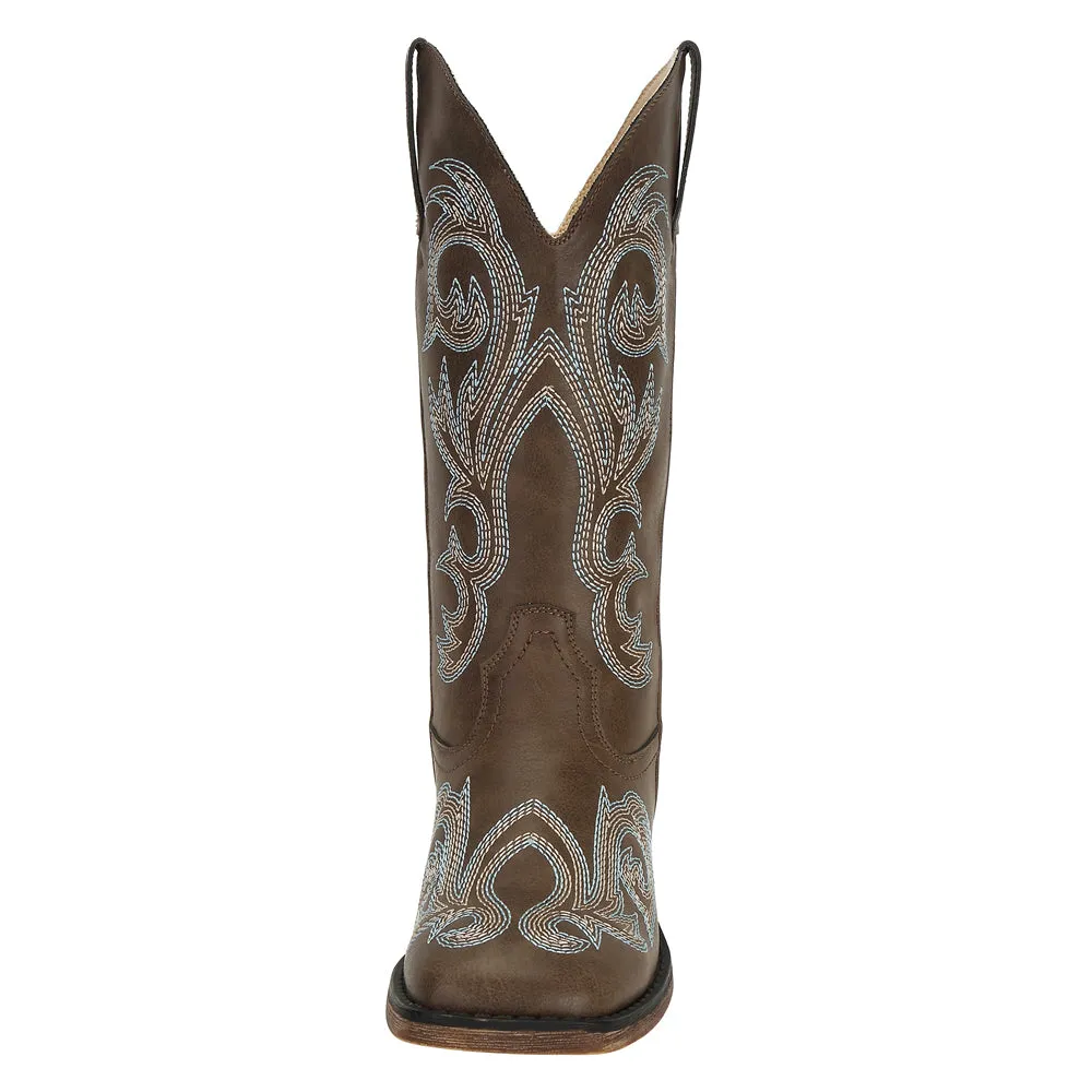 SheSole Ladies Square Toe Fashion Boots