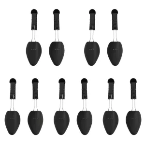 Shoe Trees 5 Pairs Black EU 38-44 Plastic