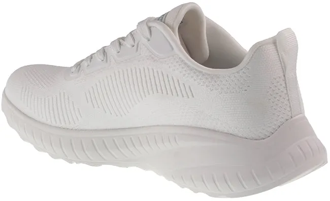 Skechers Trainers Womens Bobs Sports Squad Chaos Face Off Off White