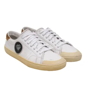 Sl37 Low Top Skate Diamond Patch Sneakers