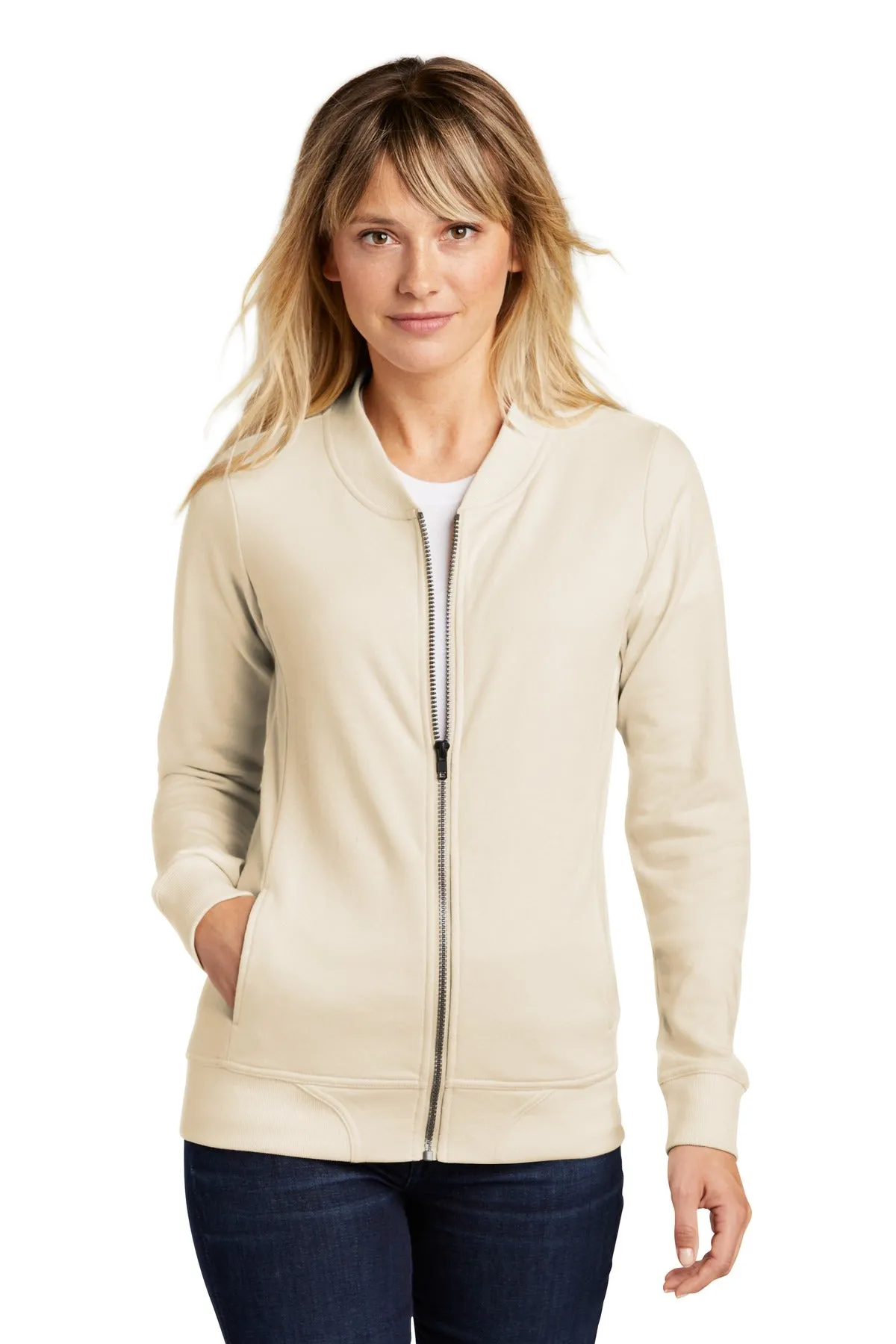 Sport-Tek ® Ladies Lightweight French Terry Bomber. LST274