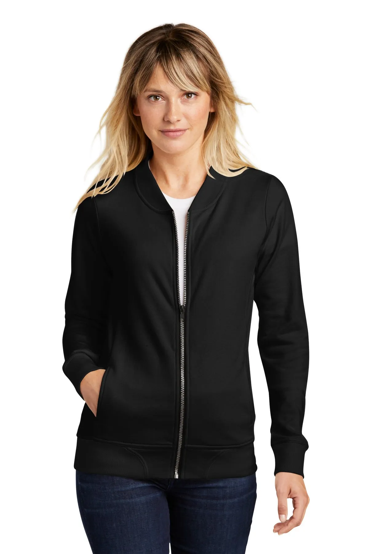 Sport-Tek ® Ladies Lightweight French Terry Bomber. LST274