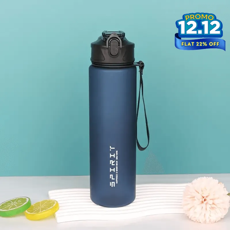 Sports Sipper Water Bottle 25oz - Blue