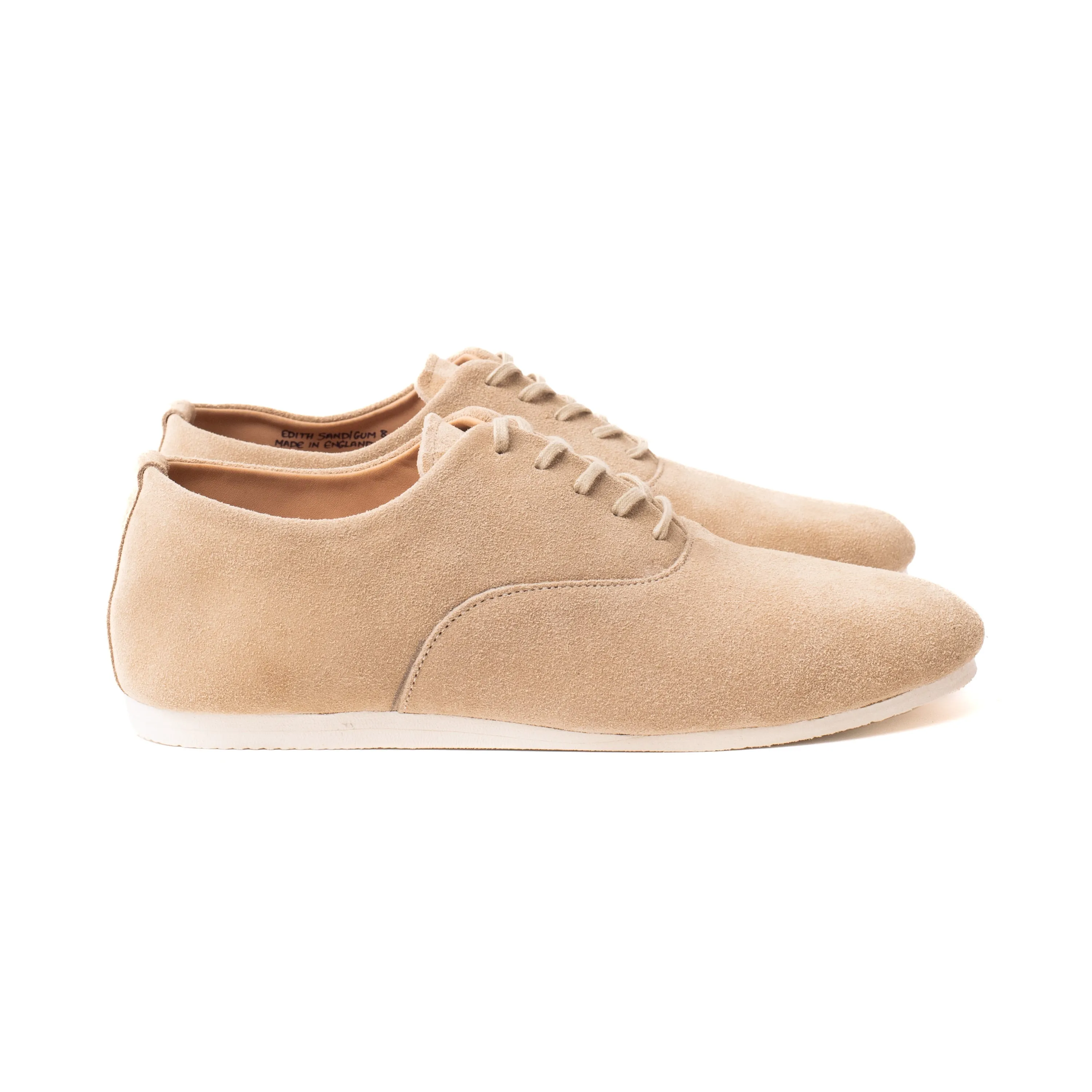 Talbot Oxford Shoe - Sand Janus Calf Suede