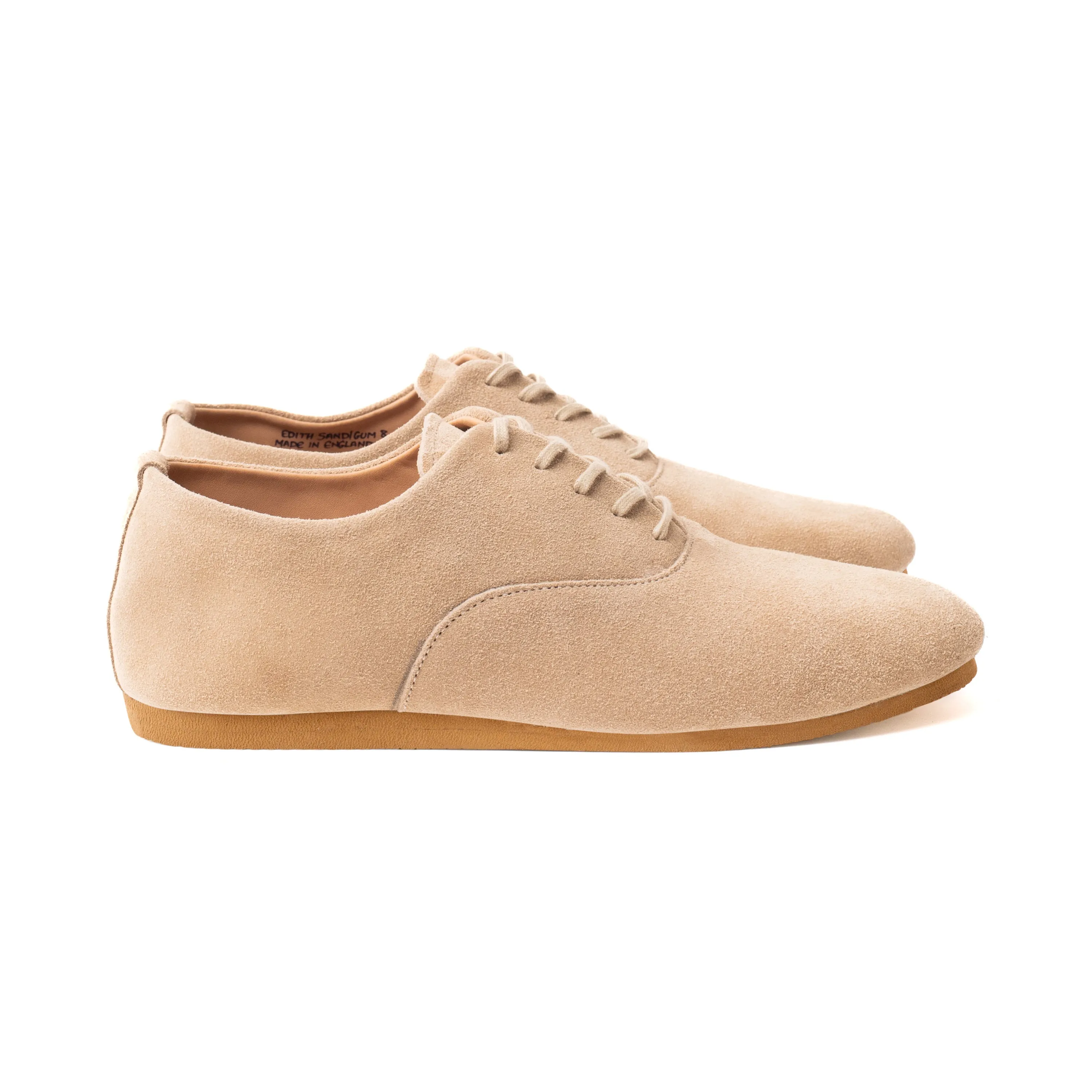 Talbot Oxford Shoe - Sand Janus Calf Suede