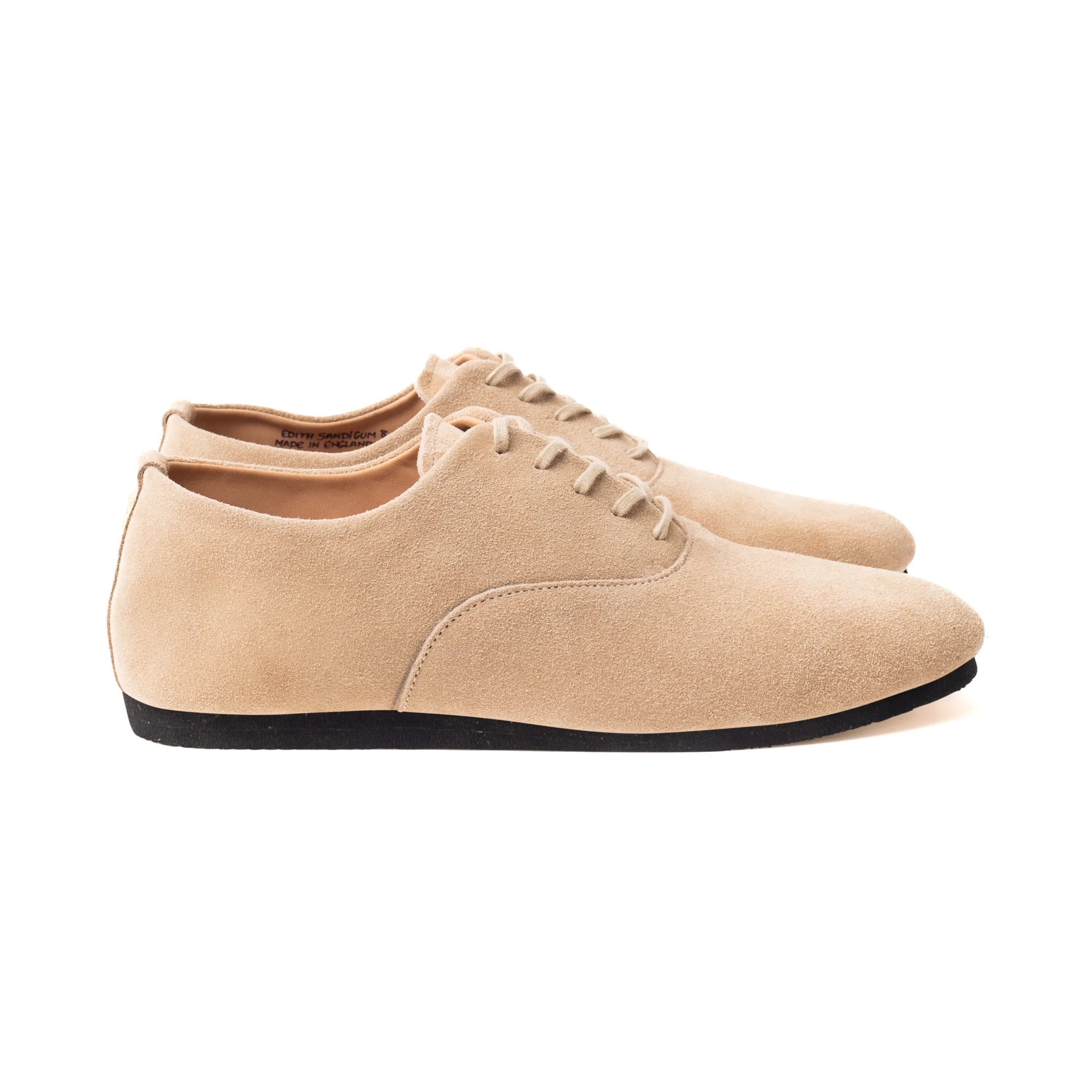 Talbot Oxford Shoe - Sand Janus Calf Suede