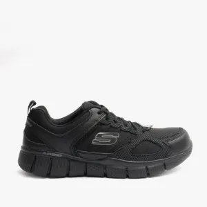 TELFIN - SANPHET Mens Slip Resistant Trainers Black