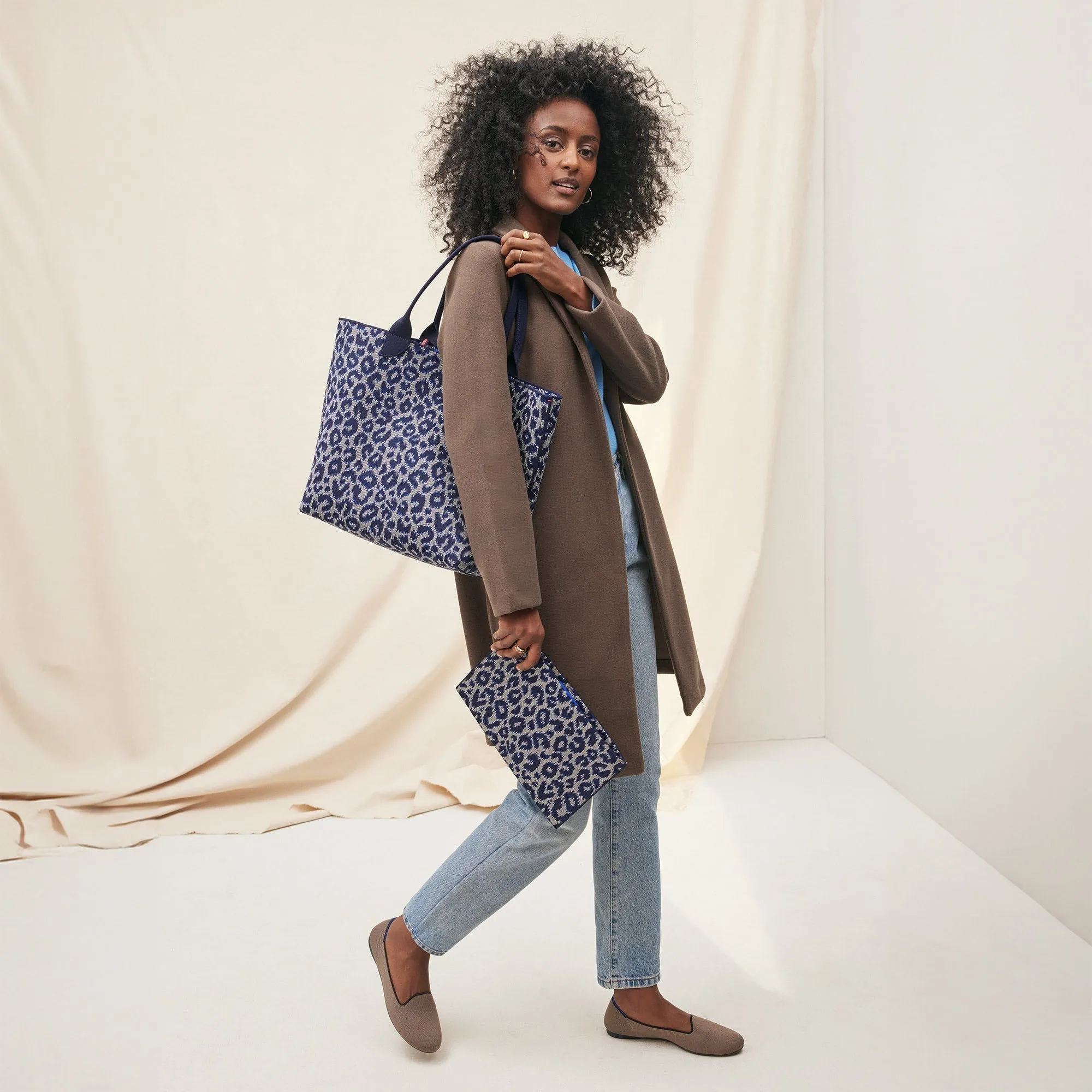 The Lightweight Tote - Indigo Cat