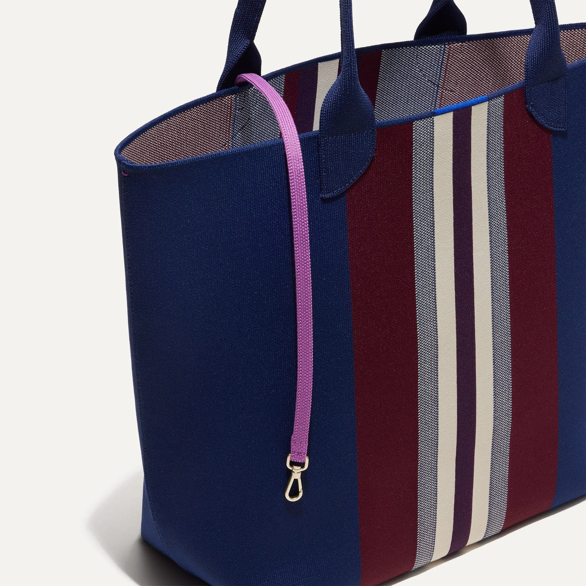 The Lightweight Tote - Oxford Heel Stripe