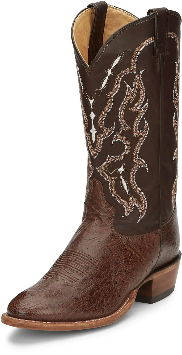 Tony Lama 13in Mens Kango Tiberius Ostrich Cowboy Boots