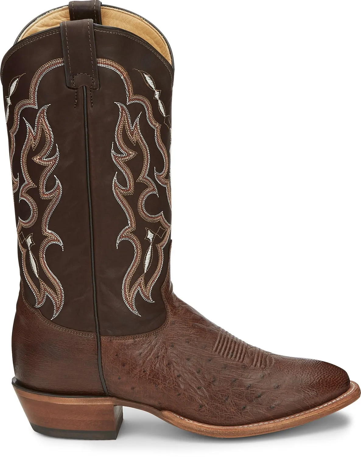 Tony Lama 13in Mens Kango Tiberius Ostrich Cowboy Boots