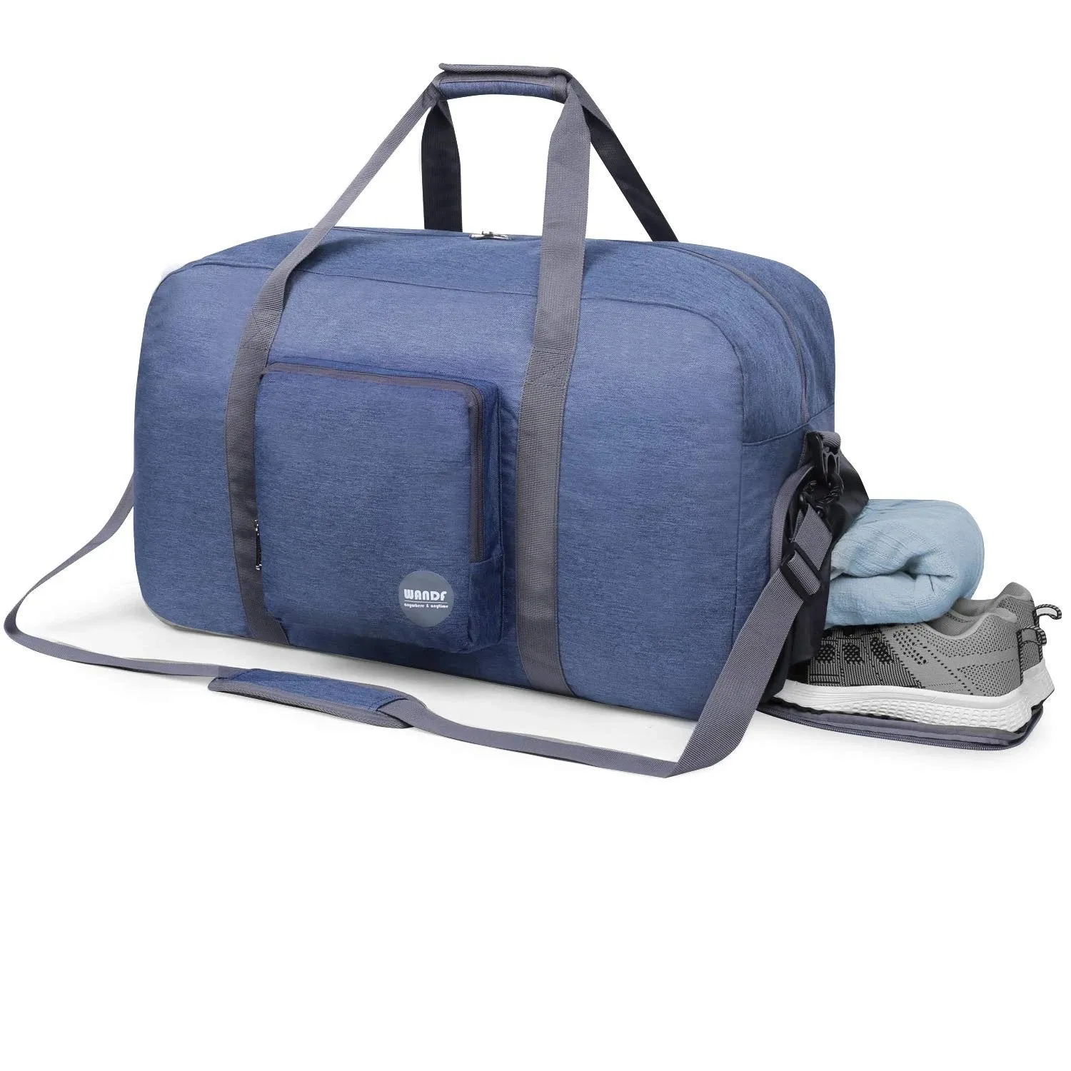 Travel Duffle Bag With Shoe Compartment