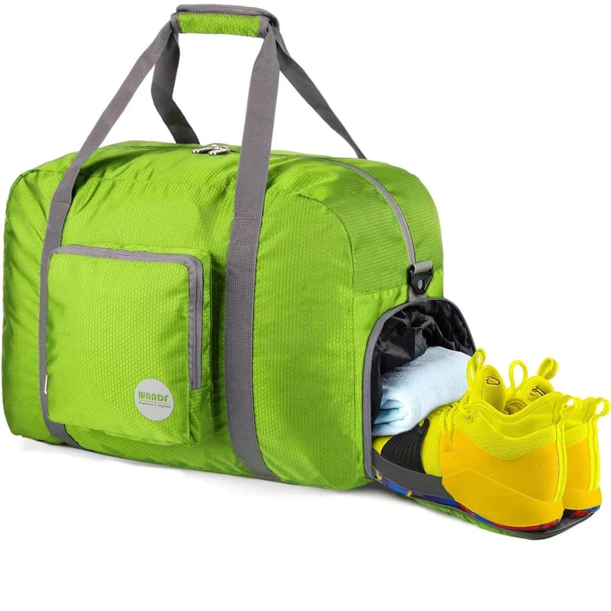 Travel Duffle Bag With Shoe Compartment