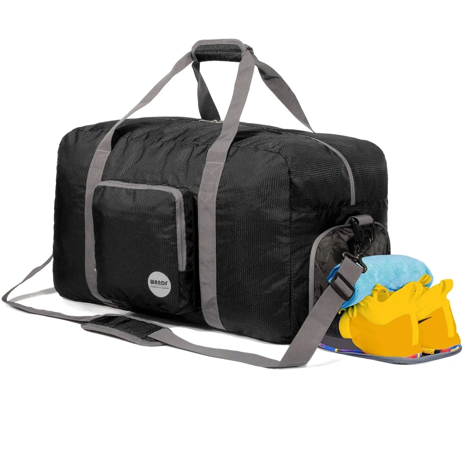 Travel Duffle Bag With Shoe Compartment