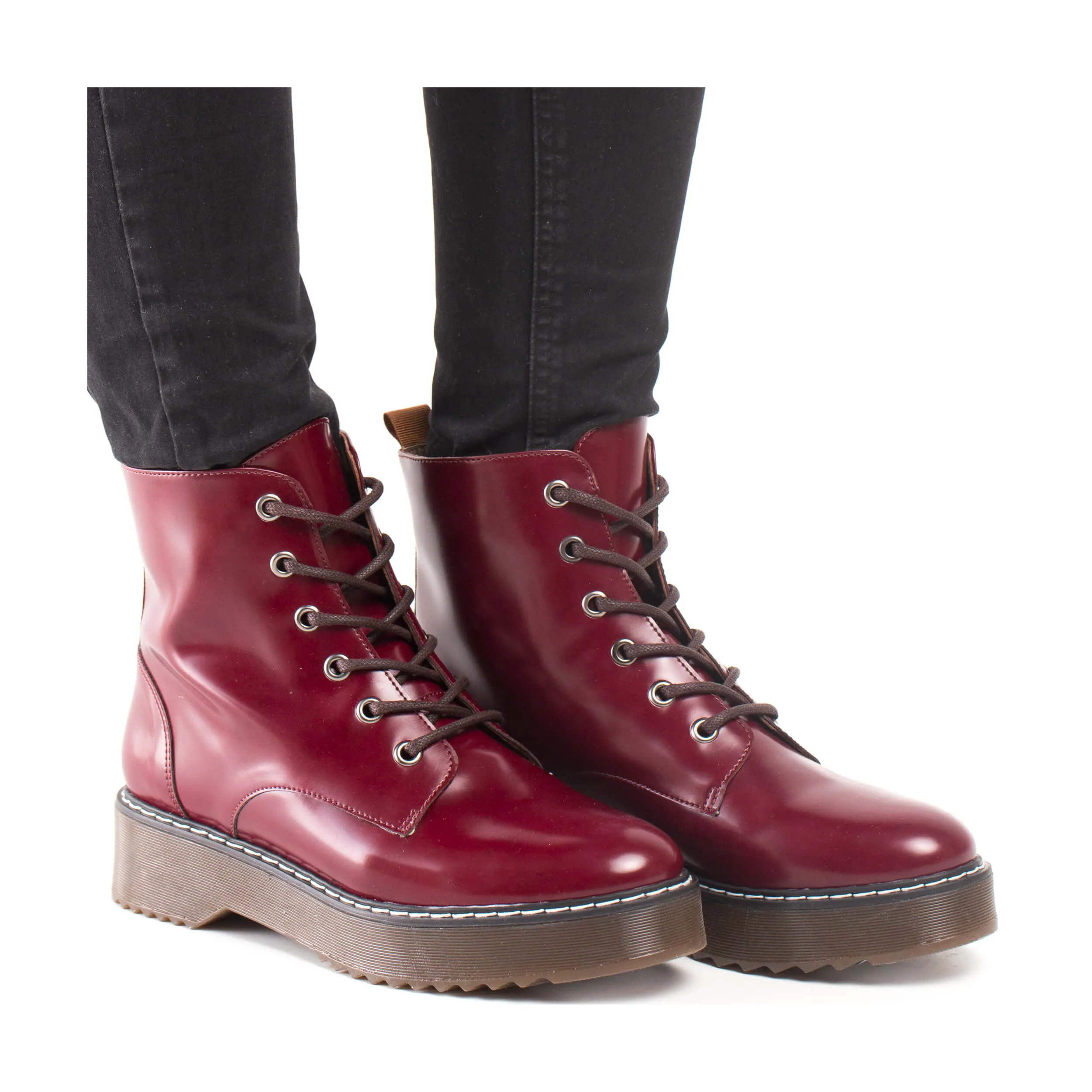 Trina Ankle Boots Bordeaux