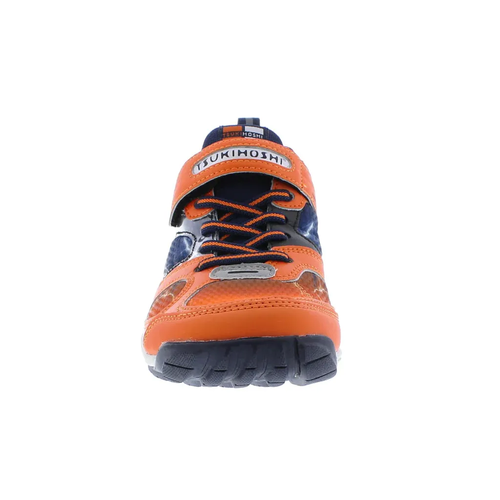 Tsukihoshi Mako Youth Sneakers | Orange/Navy