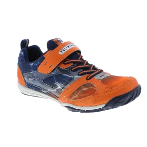 Tsukihoshi Mako Youth Sneakers | Orange/Navy