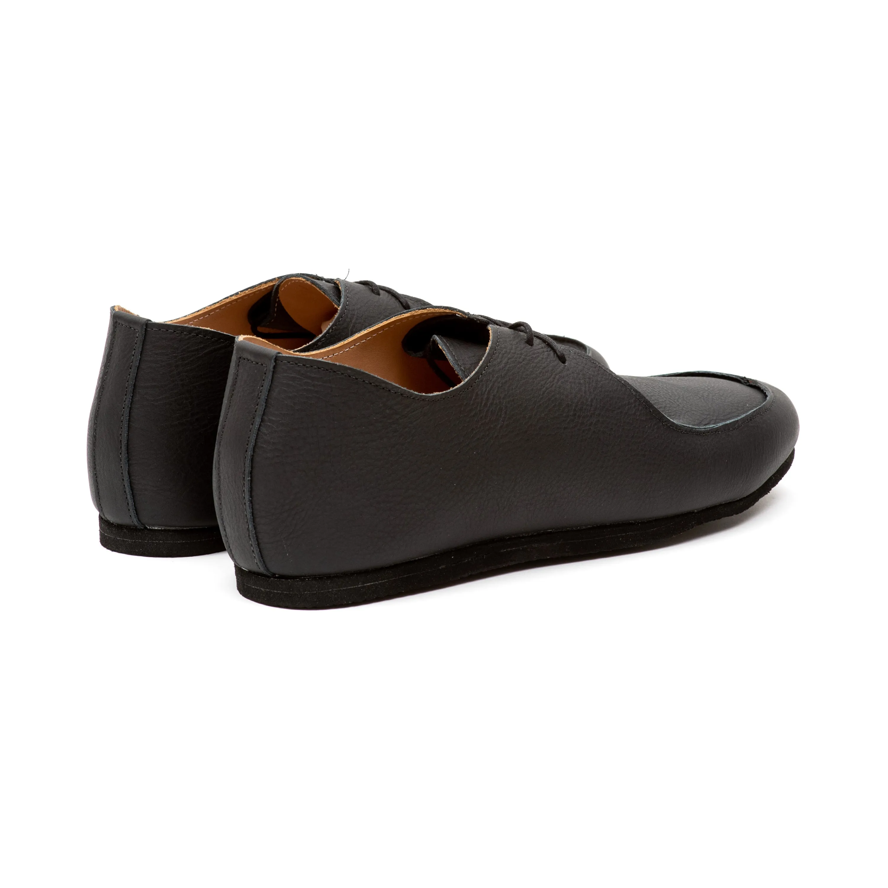 Turner Apron Shoe - Black Calf