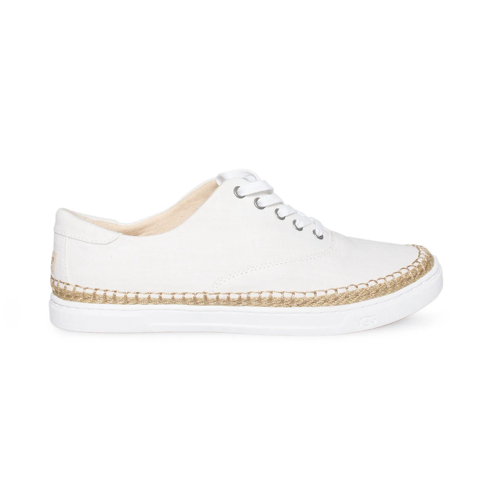 UGG Eyan II White / Wall Canvas Sneakers