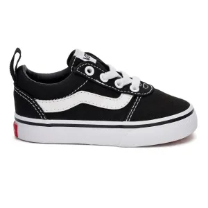 VANS Black/White Ward Baby/Toddler Slip-On Sneaker