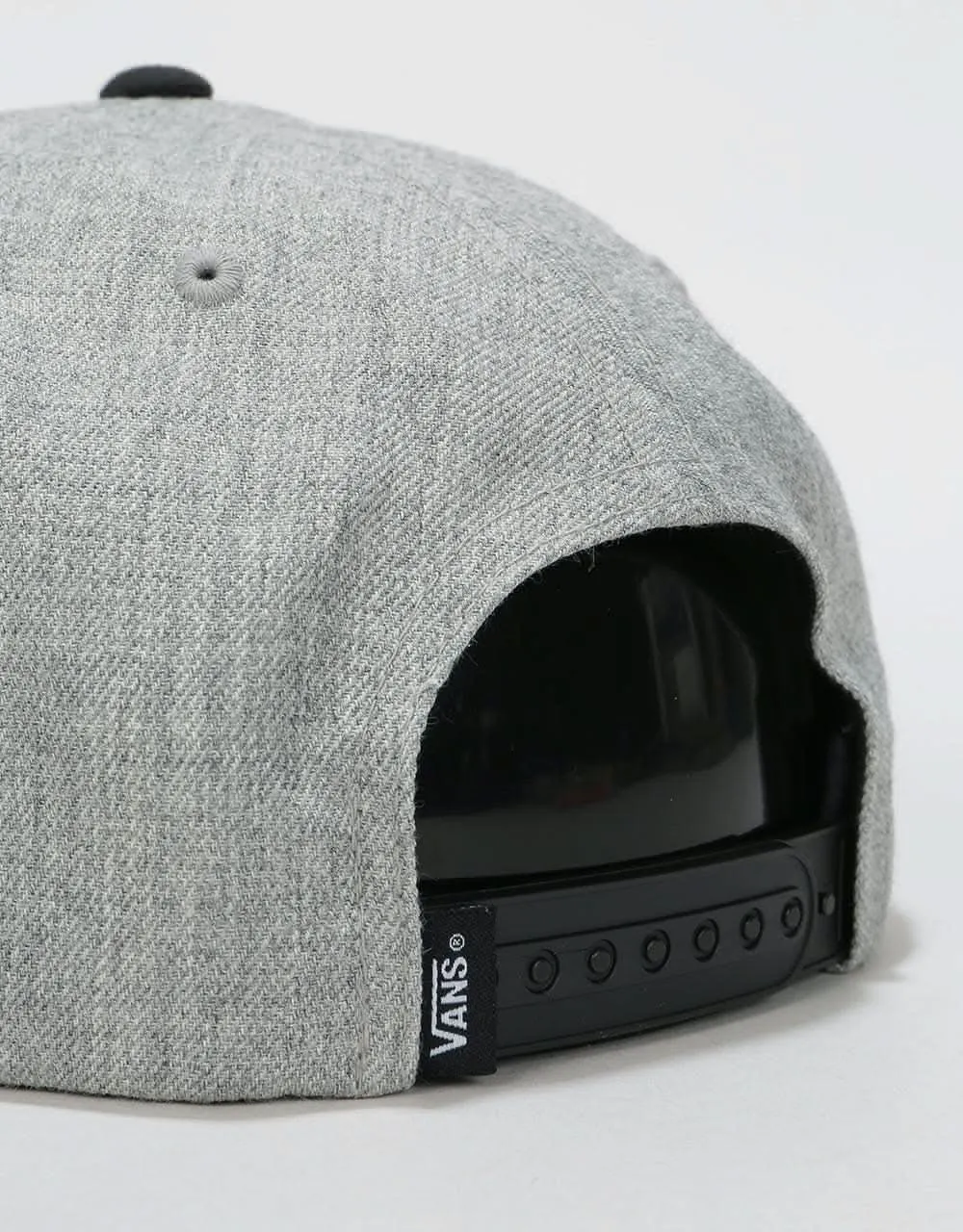 Vans Drop V II Snapback Cap - Heather Grey/Black