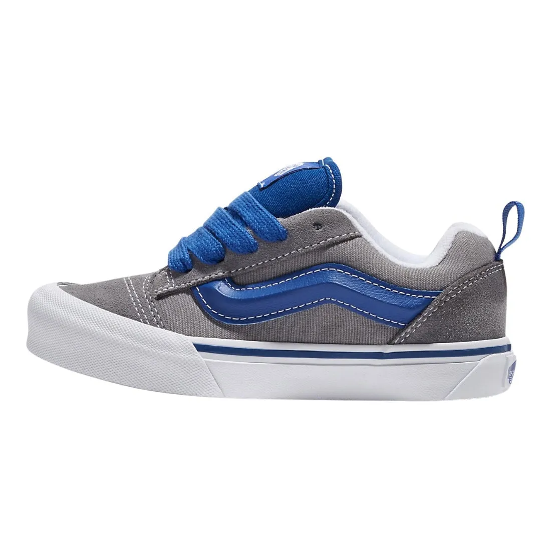 Vans Kids Knu Skool Skate Shoes - Color Pop Grey