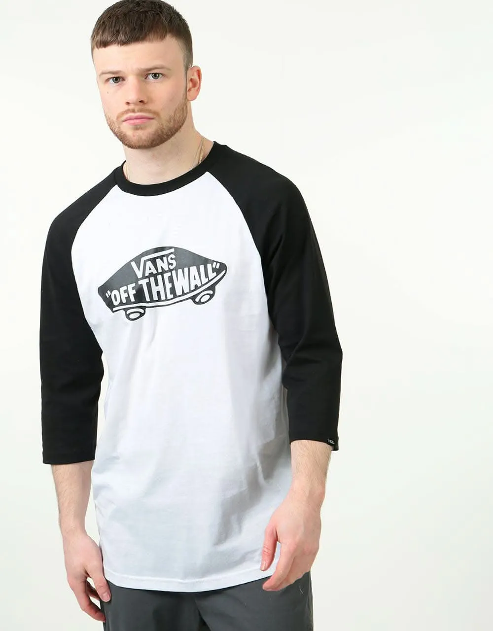 Vans OTW Raglan T-Shirt - White/Black