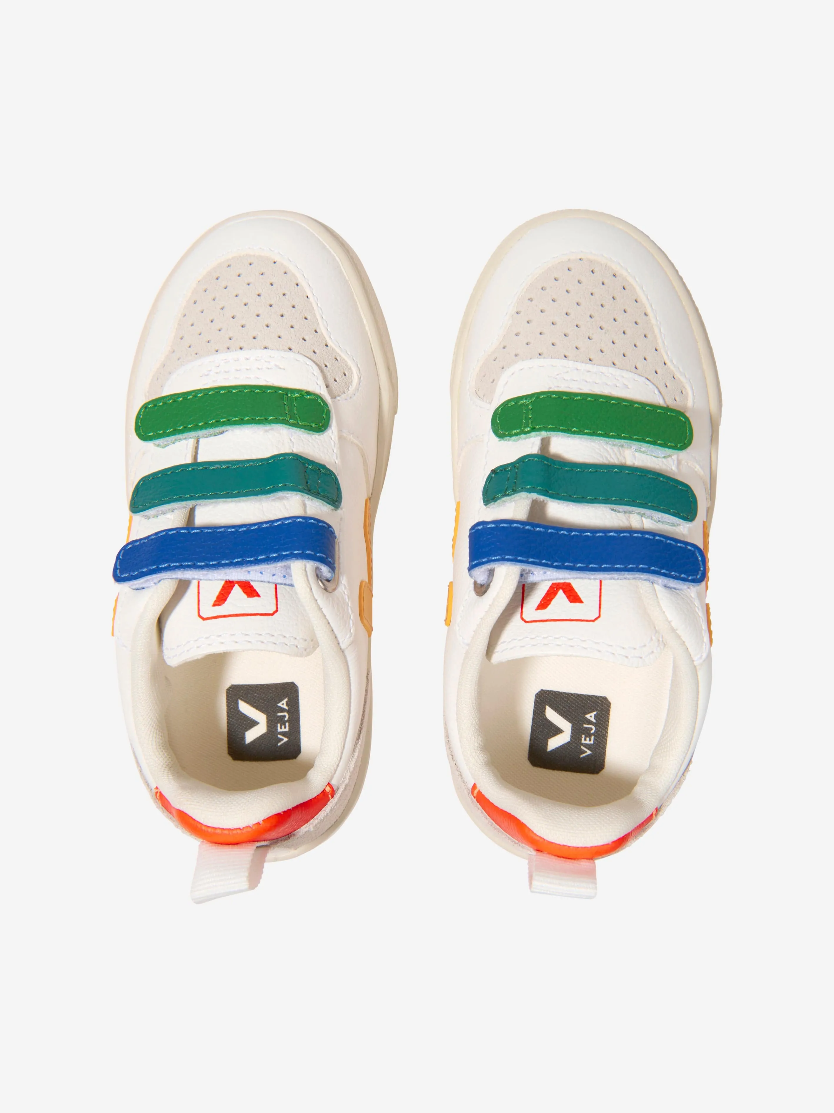 Veja Kids Chromefree Leather V-10 Trainers