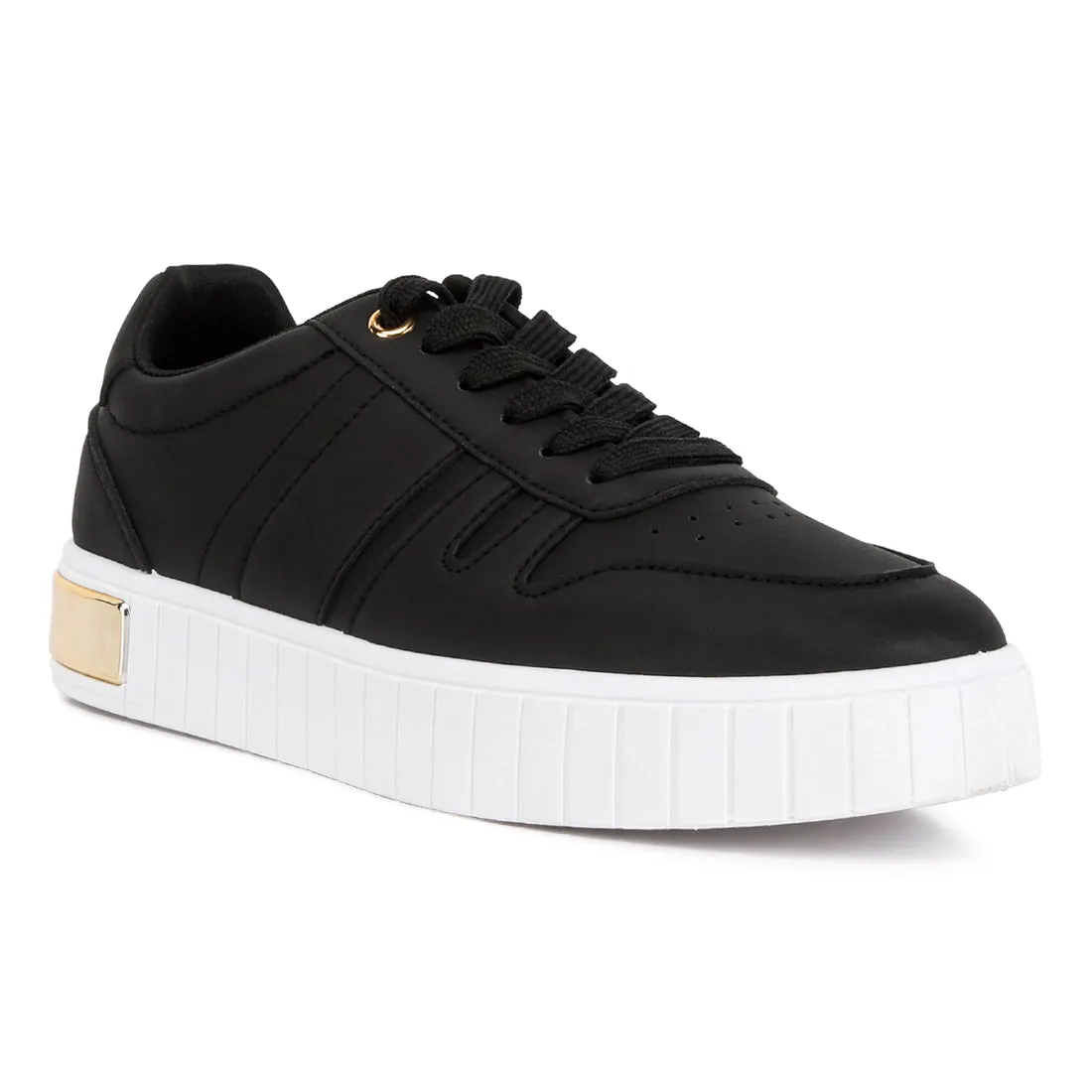 Welsh Panelling Detail Sneakers