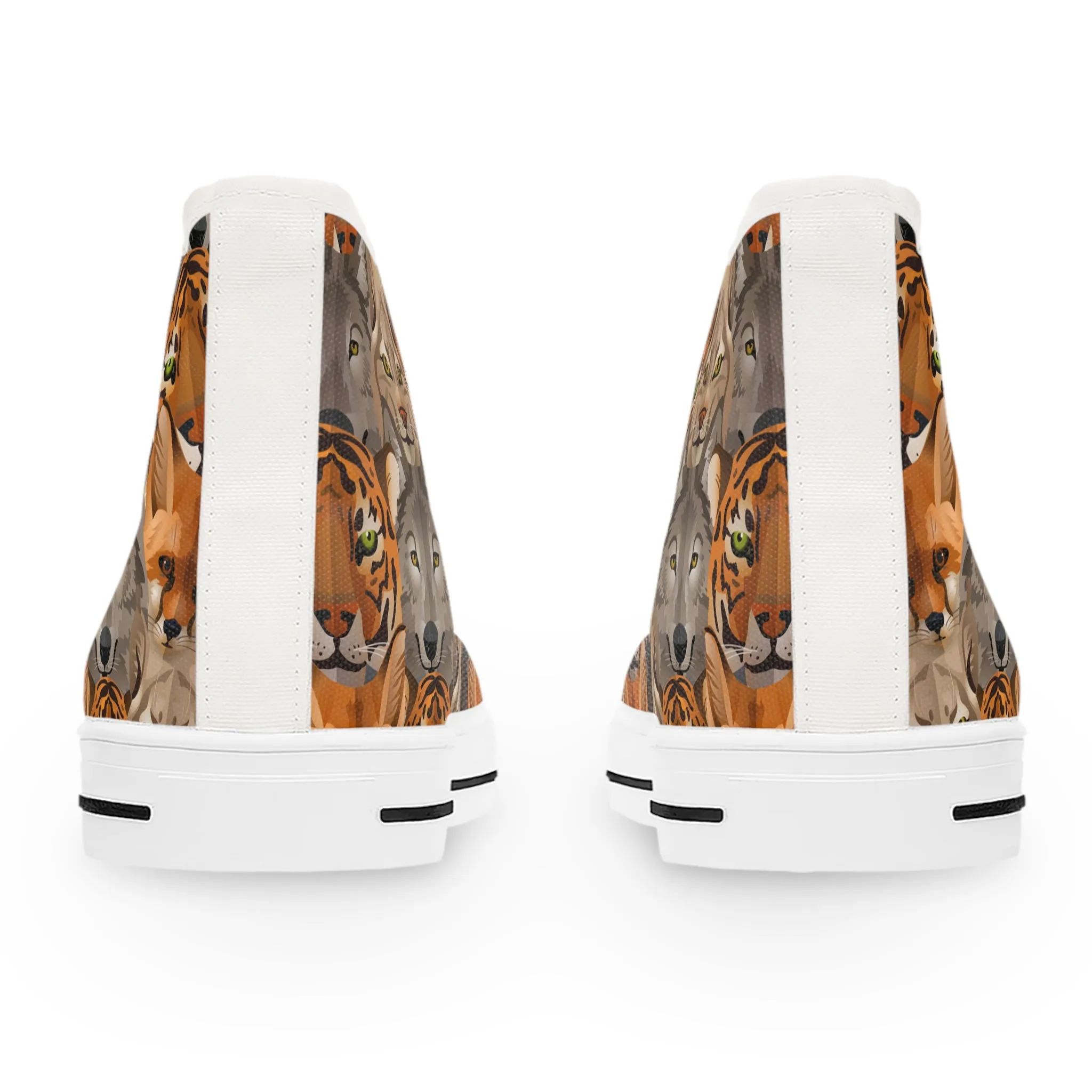 Wild Animals Women's High Top Sneakers