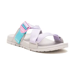 Women's Chaco Lowdown Slide Color: Purple Rose Aqua