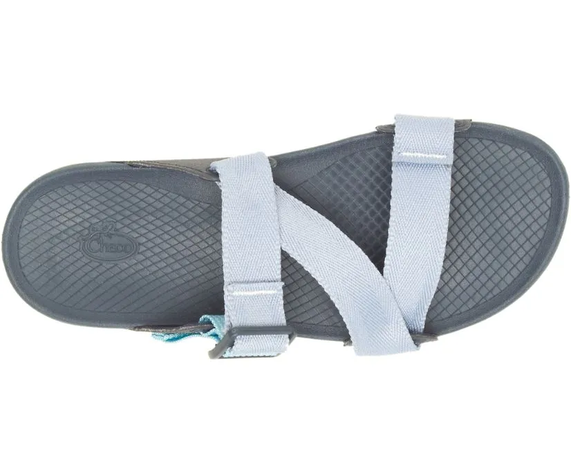 Women's Chaco Lowdown Slide Color: Sky Dusty Blue