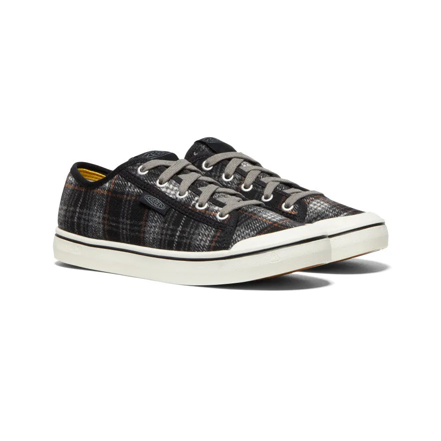 Women's Elsa V Sneaker | Black Plaid/Steel Grey