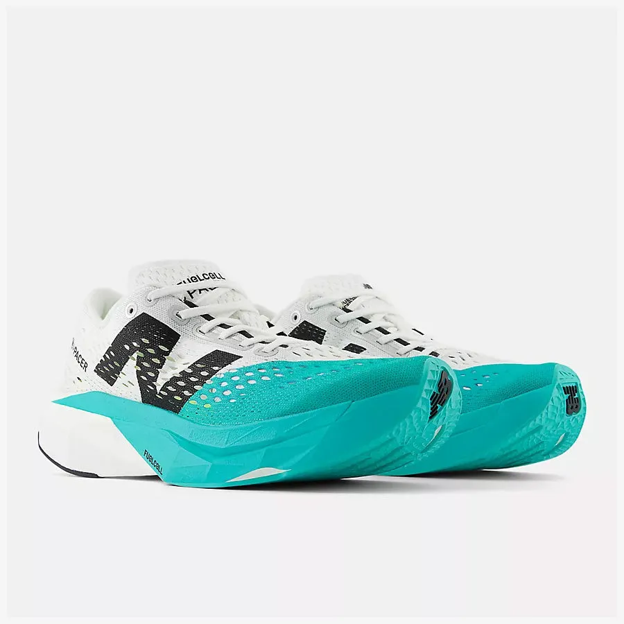 Women's FuelCell SuperComp Pacer v2 (White/Cyber Jade/Black/Ambient Light)