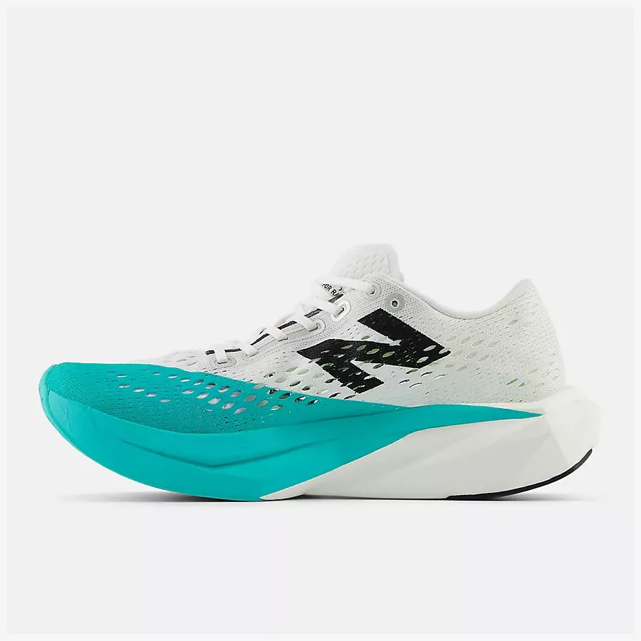 Women's FuelCell SuperComp Pacer v2 (White/Cyber Jade/Black/Ambient Light)