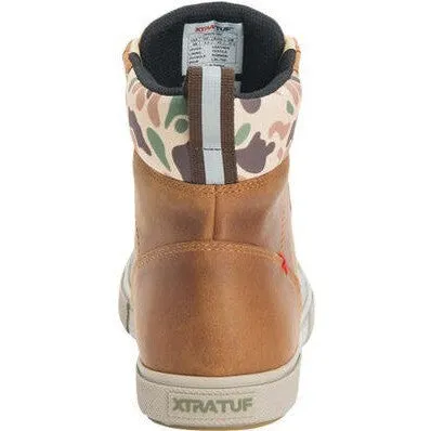 Xtratuf Men's Leather Lace 6" WP Ankle Deck Work Boot -Tan- LAL700